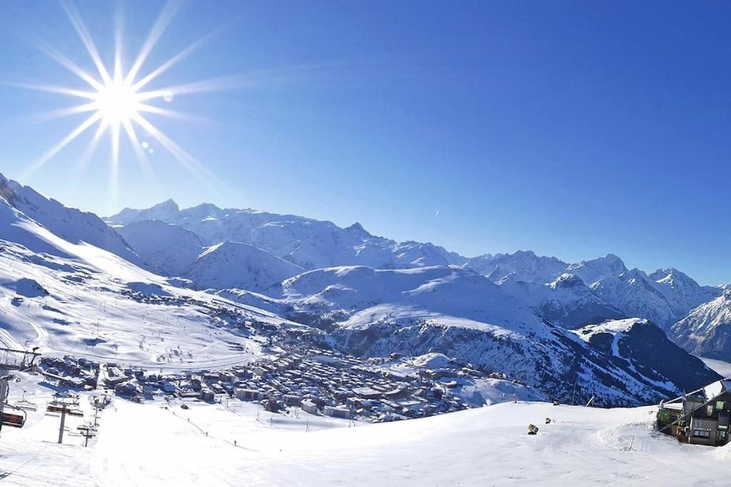 Pieds Des Pistes - Parking Couvert - Plein Sud Alpe d'Huez Eksteriør billede