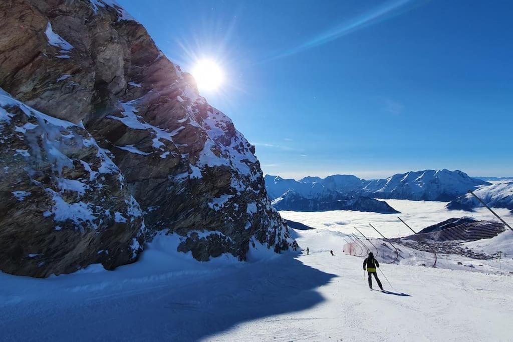 Pieds Des Pistes - Parking Couvert - Plein Sud Alpe d'Huez Eksteriør billede